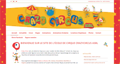 Desktop Screenshot of crazycircus.be